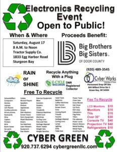 Sturgeon Bay - Electronics Recycling Event @ Tractor Supply Co.